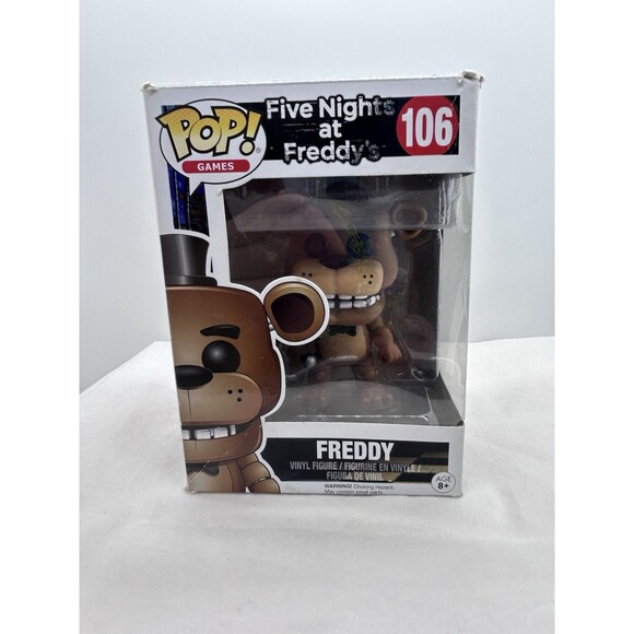 Freddy in Box Five Nights at Freddys Funko Pop Figurine - Picture 4 of 7